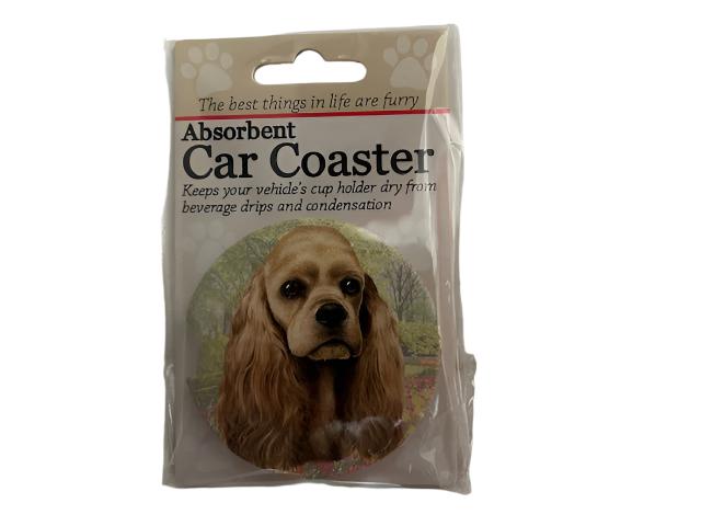 Car Coaster  Cocker Spaniel  Dog      231-78 