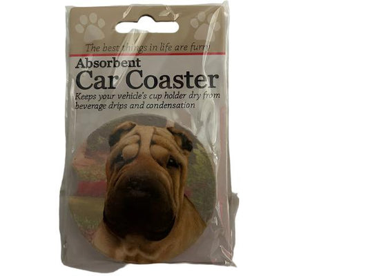 Car Coaster  Sharpei Dog    231 -96 