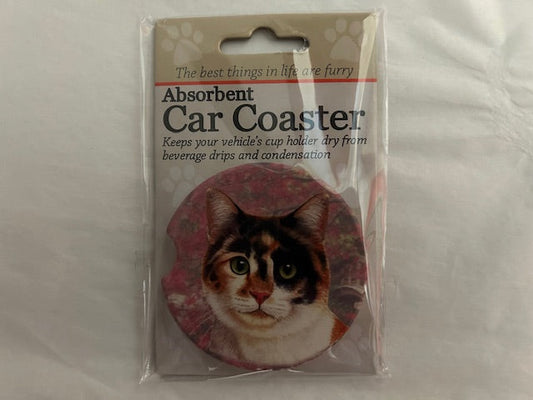 Car Coaster - Calico Cat - 232-2 