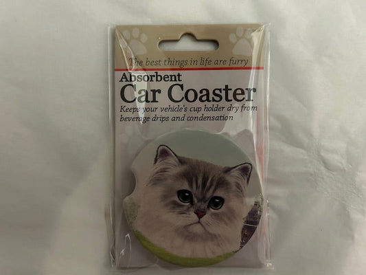 Car Coaster - Persian Cat - 232-4 