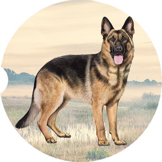 Car Coaster  German Shepherd Dog   233-75a 