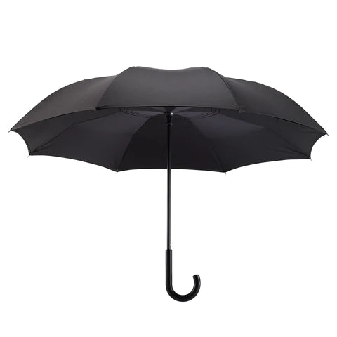 Umbrella - Reverse Close -Black Stick 