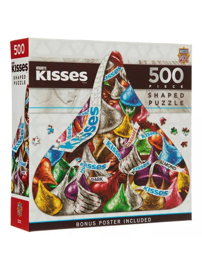 Puzzle 500Pc Shaped Hershey Kisses  31710.01 