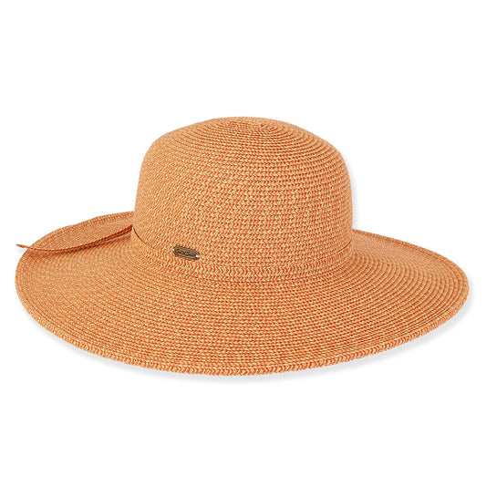 Hat Coral Paperbraid Floppy Brim Women's HH2969F 