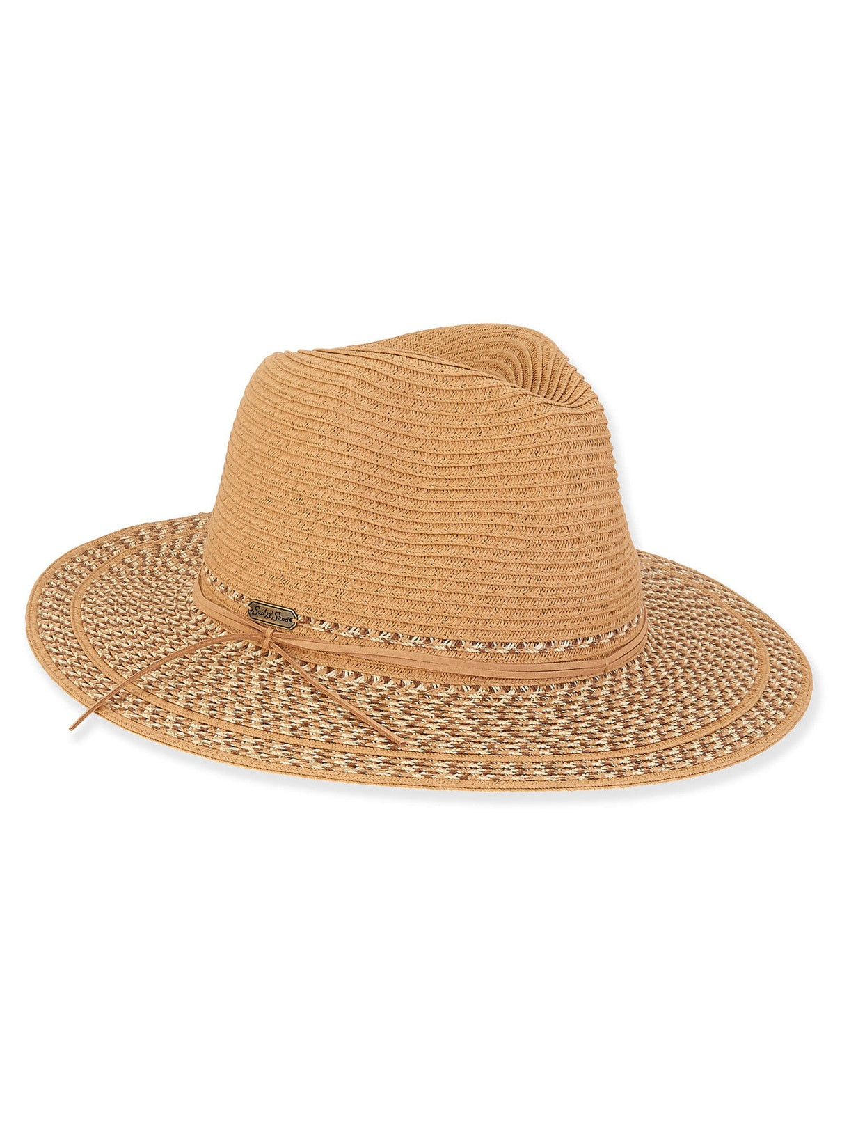 Hat-Tan-Paperbraid Safari Brim-Women's-Hh2977 