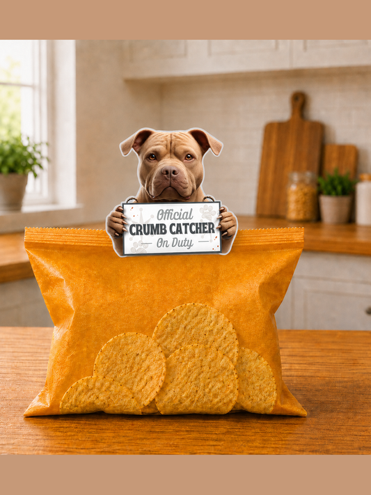 Chip Clip Magnet/Bag Sealer Pit Bull Uncropped Dog 247-73