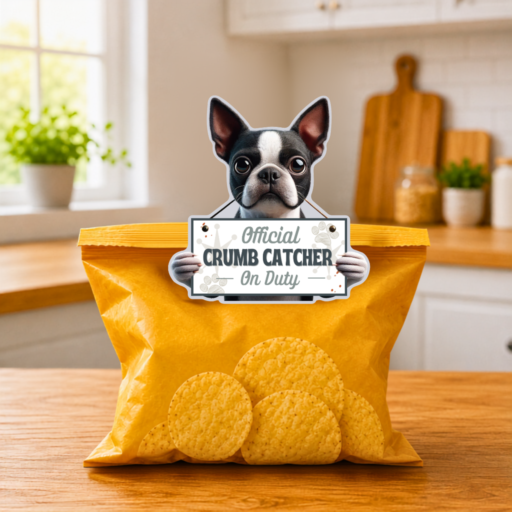 Chip Clip Magnet/Bag Sealer Boston Terrier Dog 247-76