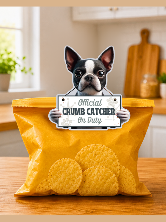 Chip Clip Magnet/Bag Sealer Boston Terrier Dog 247-76