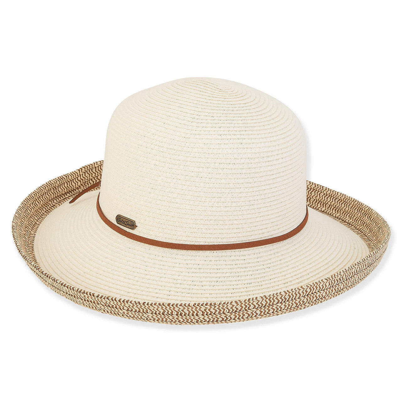 Hat Ivory Kailani Paperbraid Upbrim Women's HH2999A 