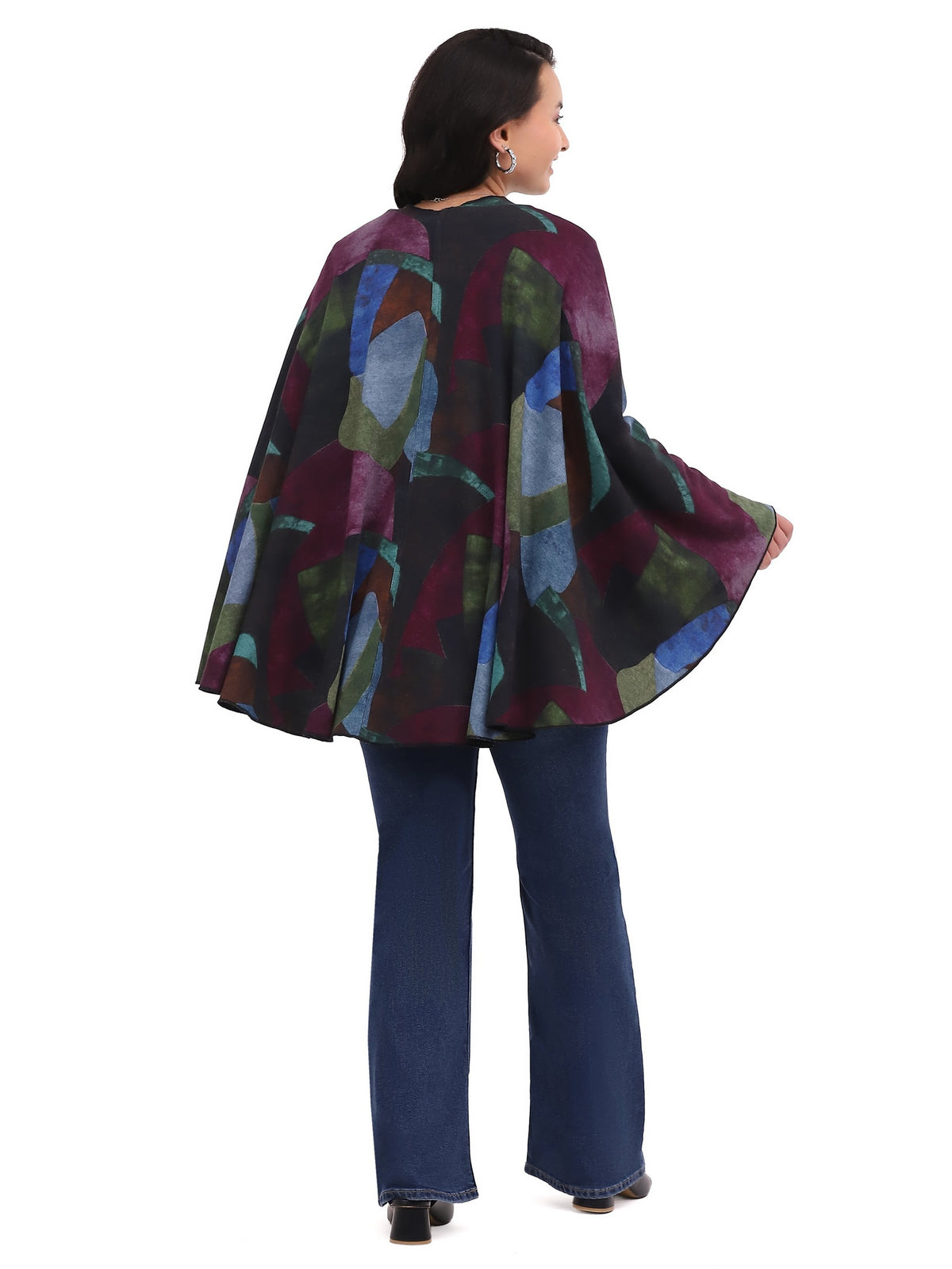Parsley &amp; Sage-Jacket Wrap Reversible Jackie Multi Black Women's 26W255S