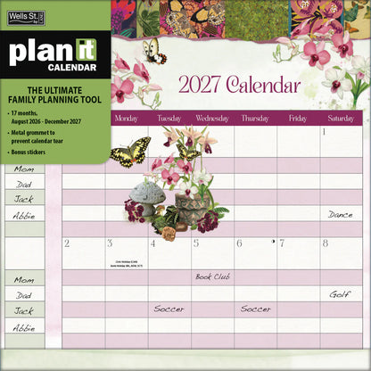 Calendar Botanical Gardens 2027  9194