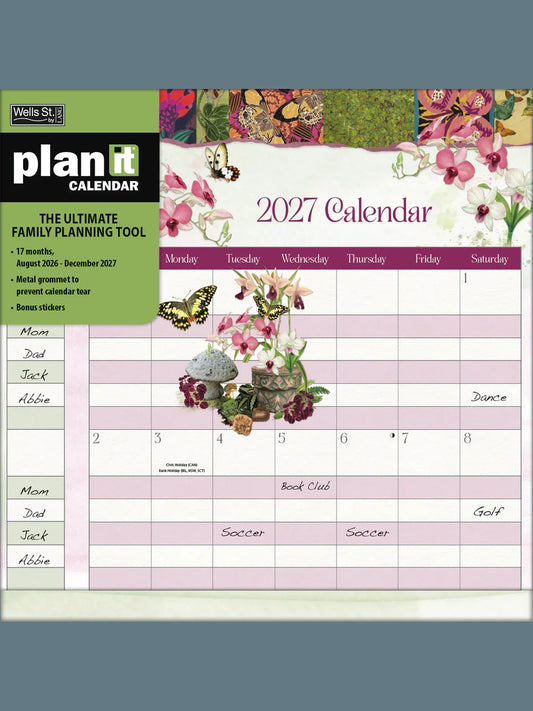Calendar Botanical Gardens 2027  9194
