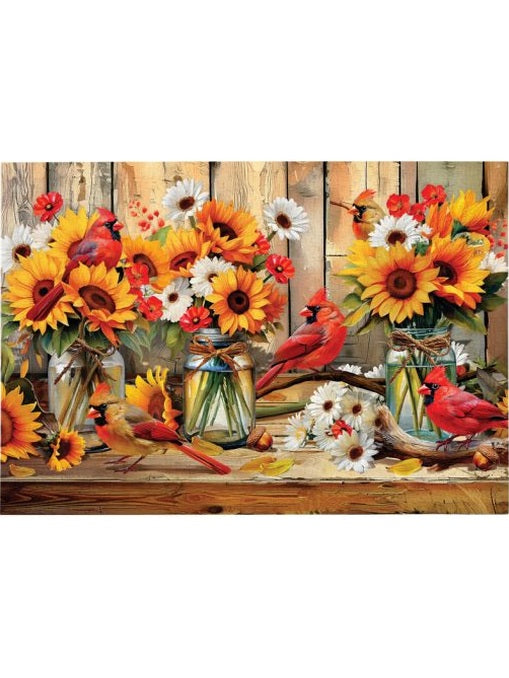 Puzzle&nbsp; Cardinal Florals 1000Pc&nbsp; 28246