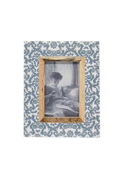 rame Resin Stamp Sylvie 4x6" Grey / Cream Ffrd11720