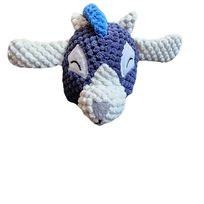 Goat Dog Toy Blue 