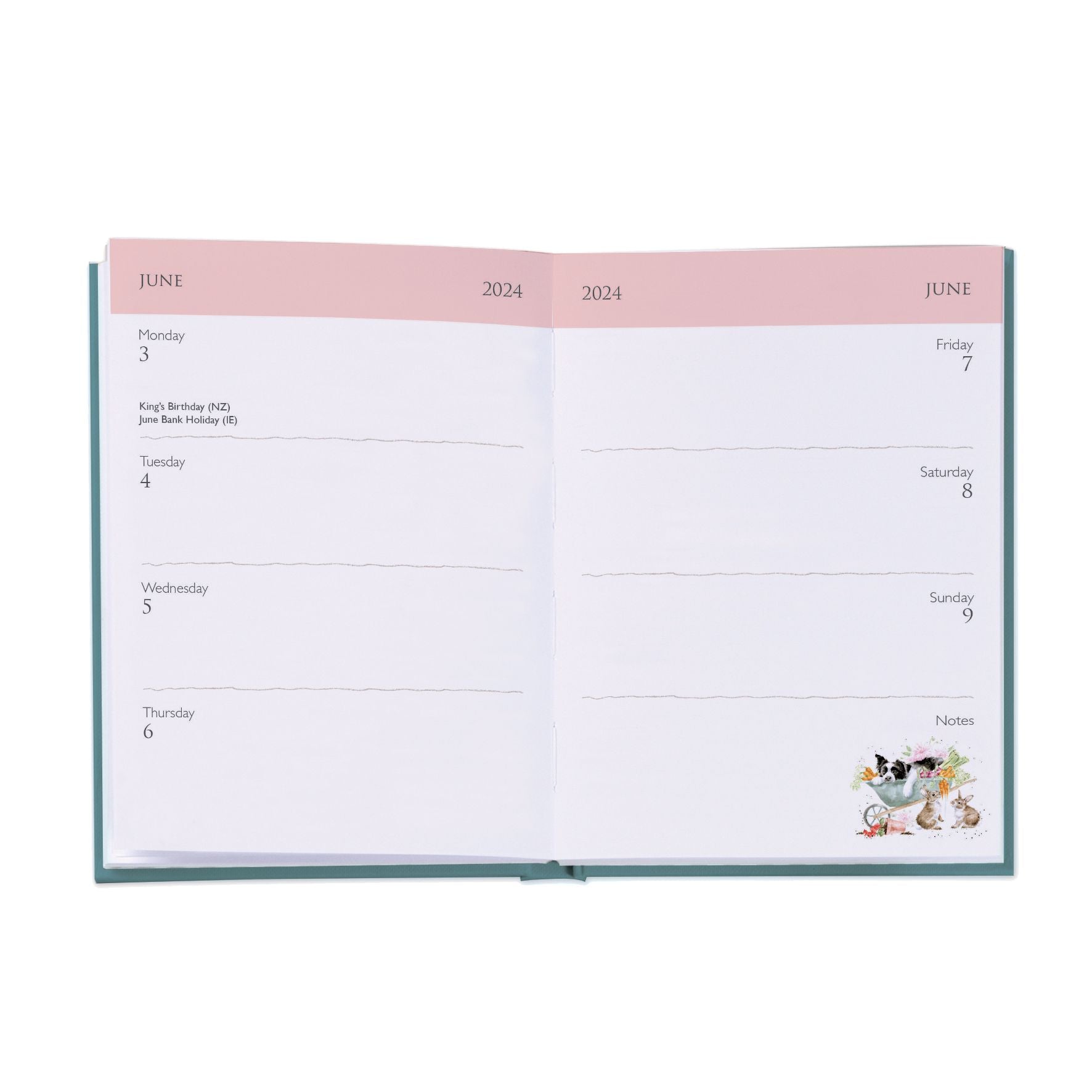 Wrendale Hello 2024 Diary Planner 