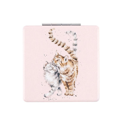 Compact Mirror - MR013 - Feline Good Cat 