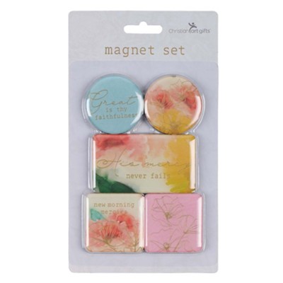 Magnet Set Water Color & Florals Mgs063