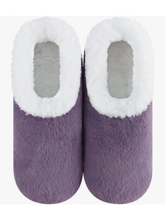 Slippers Purple/White Butter Soft Women's 