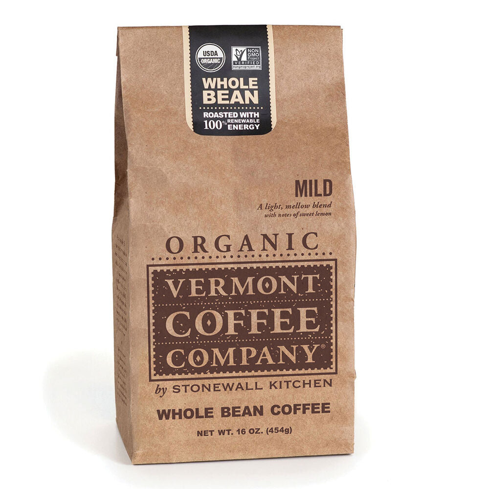 Coffee Whole Bean Mild Organic 16oz 381605 