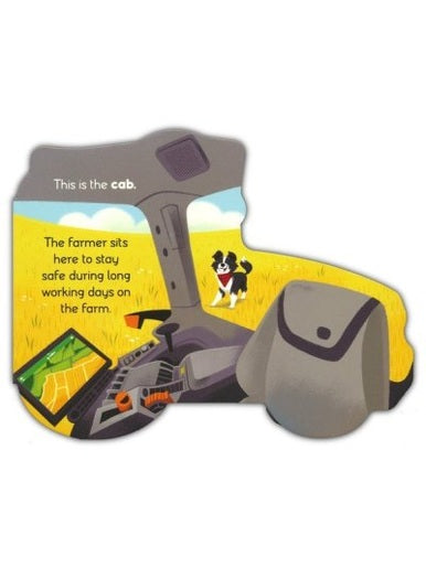 Book How A Tractors Works Board Book  Children's 391323