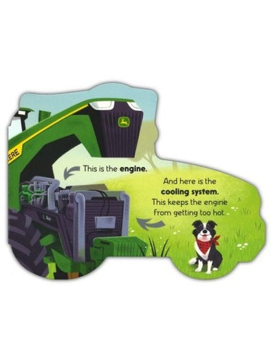 Book How A Tractors Works Board Book  Children's 391323