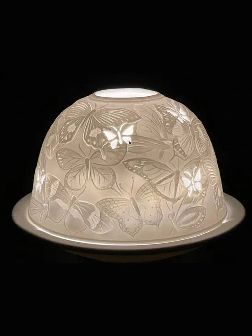 Light Dome Porcelain Butterfly Dome LD009