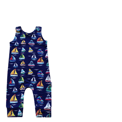 Jumper  Happy Sailing  Soft Bamboo Navy with colors Toddler 