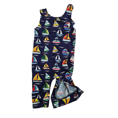 Jumper  Happy Sailing  Soft Bamboo Navy with colors Toddler 