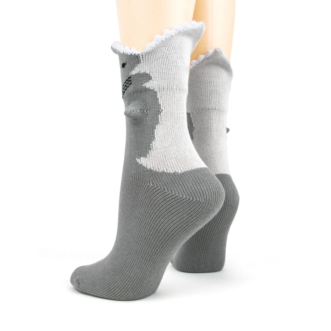 Women's Sock Great White 3-d 3d110 