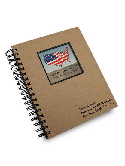 Journals Unlimited- Journal Let's Go Visit 50 States&nbsp; Ju-60