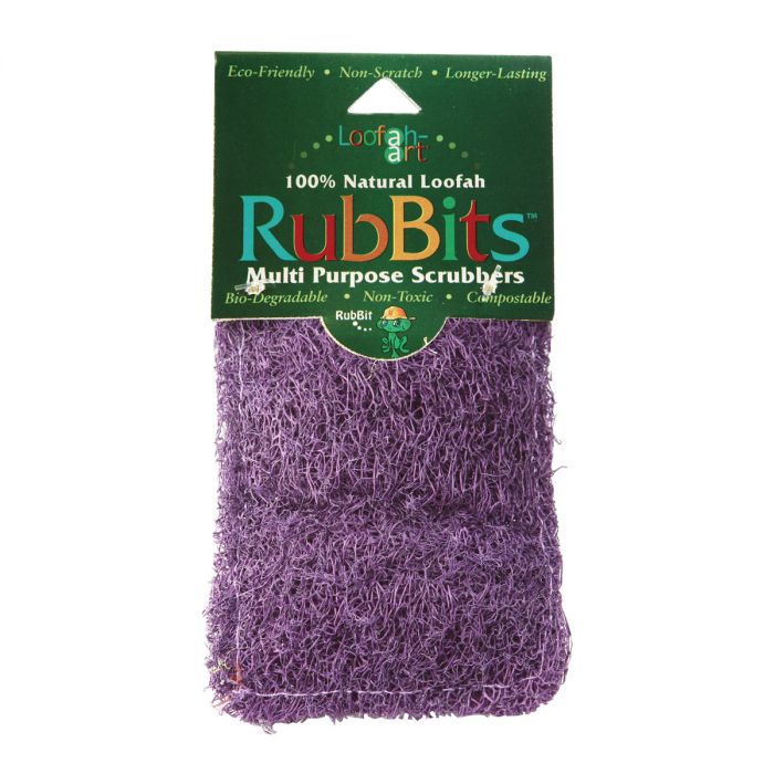 Multipurpose Loofah Scrubber - RubBits Mixed Colors 