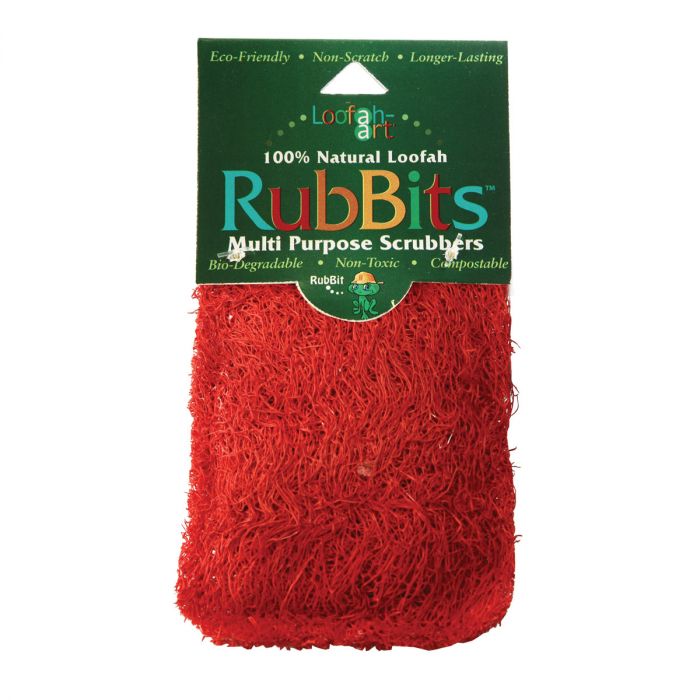 Multipurpose Loofah Scrubber - RubBits Mixed Colors 