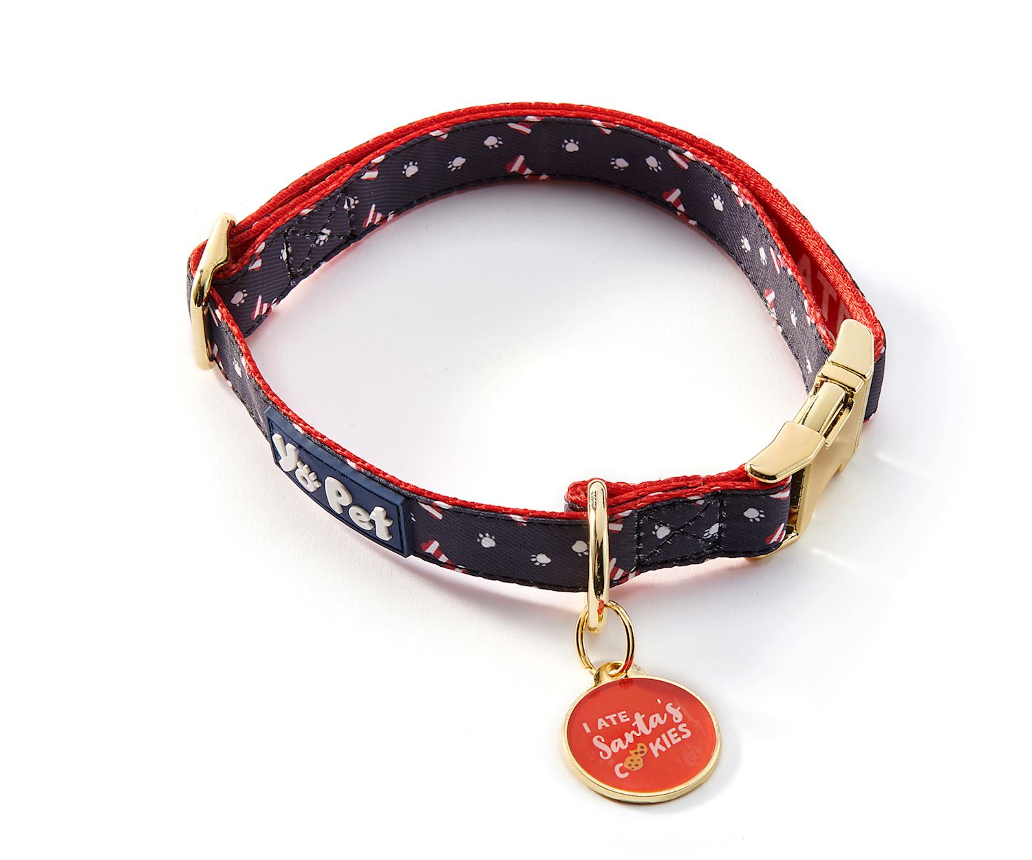 Dog Collar I Ate Santa's Cookies Christmas 413762 