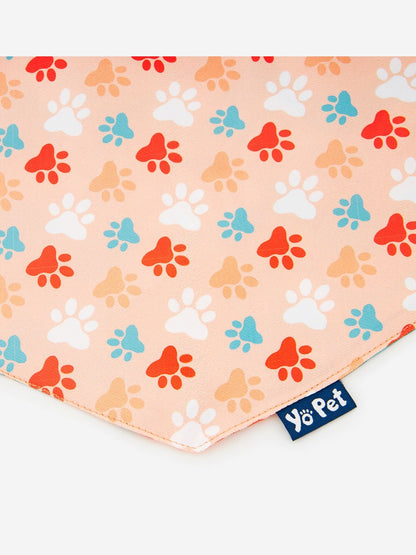 Pet Bandanna Reversible Orange/Turquoise 413894 