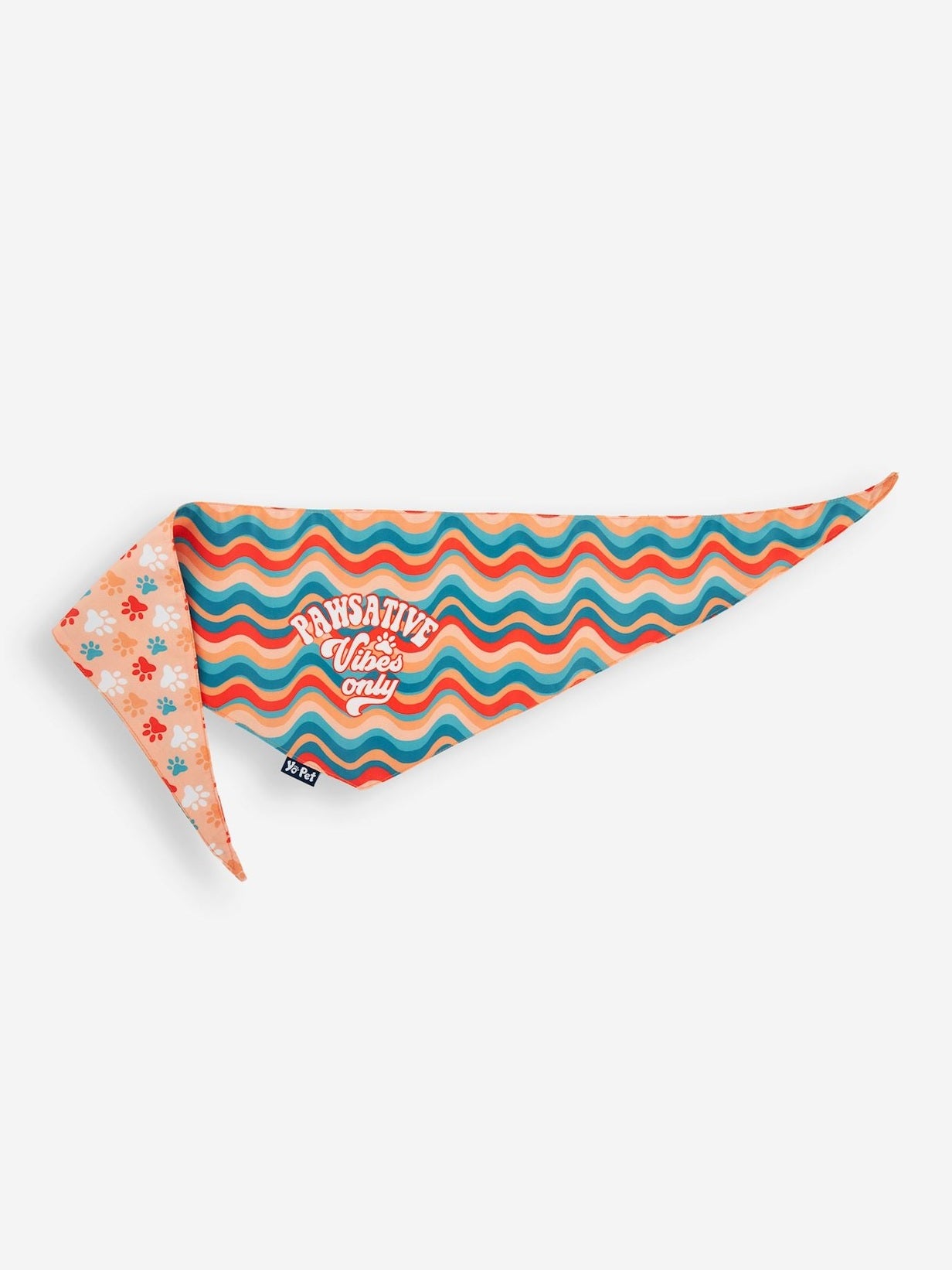 Pet Bandanna Reversible Orange/Turquoise 413894 