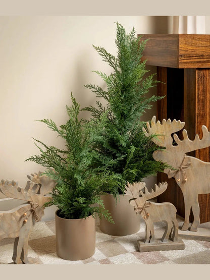 Cedar Tree Potted Plastic TR1285