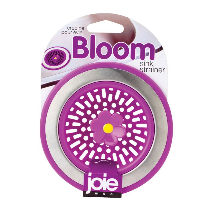 Bloom Sink Strainer - 3 Colors Red, Blue Fushia 