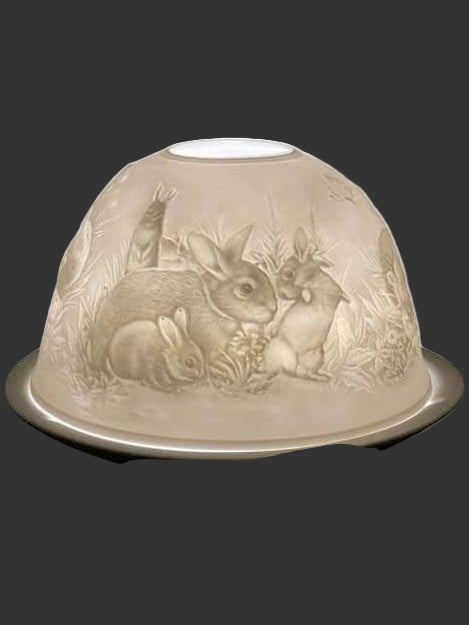 Light Dome Porcelain Bunny  LD004 
