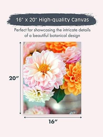 Paint By Number Darling Dahlia 16x20" PPK-1620DA
