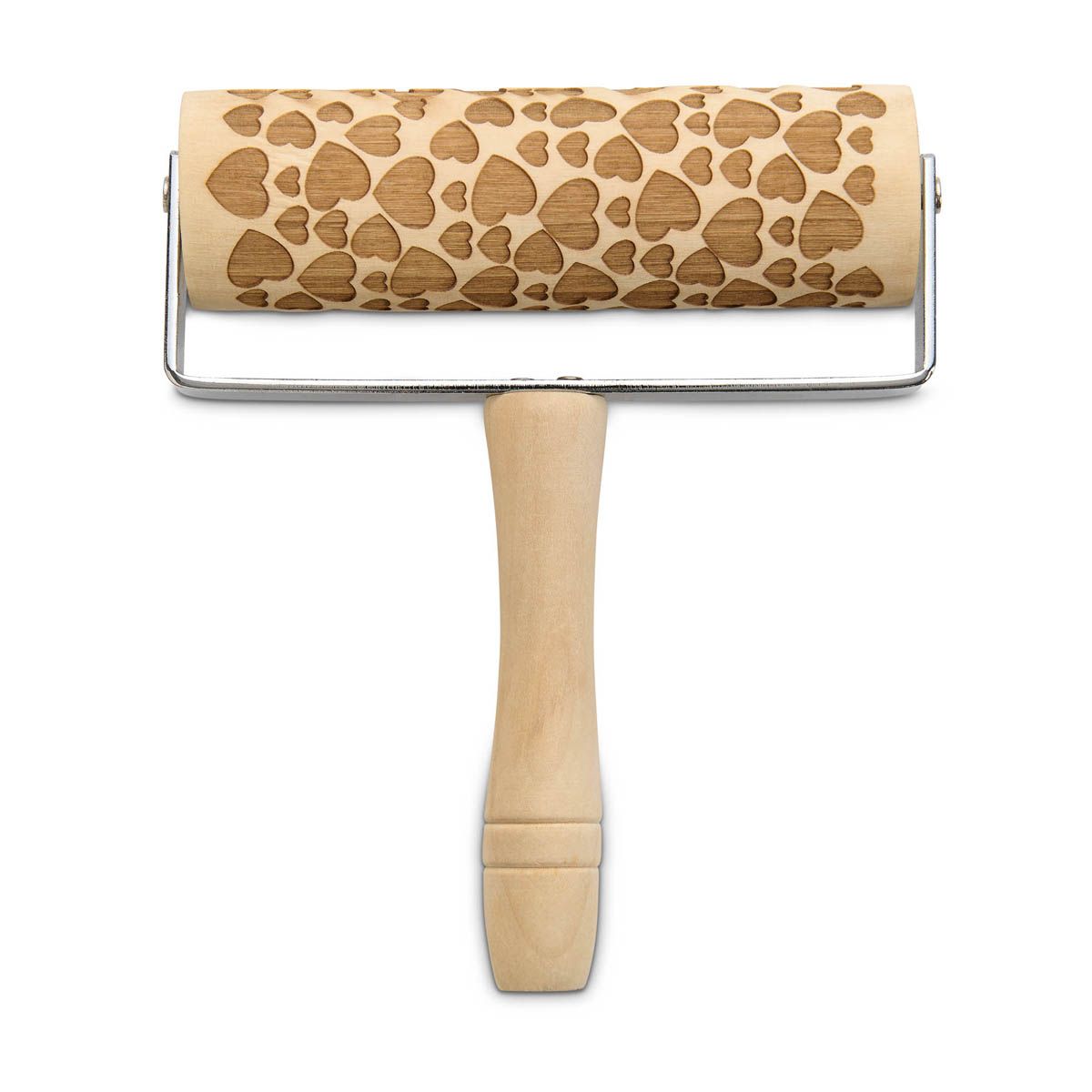 Rolling Pin Mini Hearts Design 6"  43926