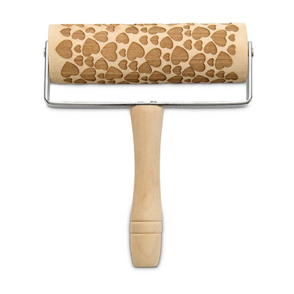 Rolling Pin Mini Hearts Design 6"  43926
