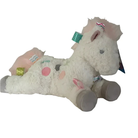 Stuffed Animal Taggies Painted Pony Soft Toy 40235 