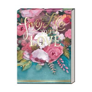 3 x 4 Note Pad  Inspirational Love Life  44549 