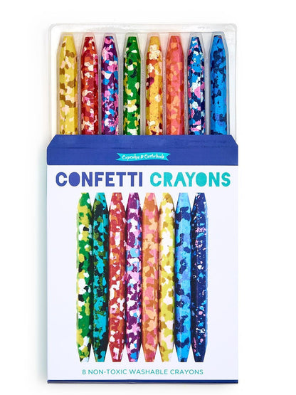 Crayons Confetti Set Of 8  Multicolor  44698