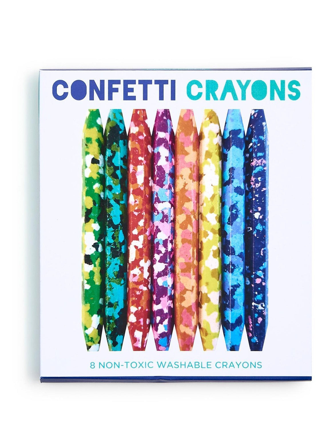 Crayons Confetti Set Of 8  Multicolor  44698