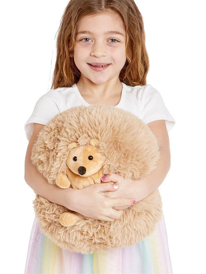 Snuggle Puff&nbsp; Large Hedge Hog Tan Children's 44972