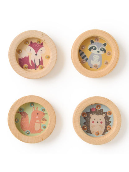 Wooden Pocket Puzzle 4 Animal Styles  Patriotic Game 3 Styles 45087