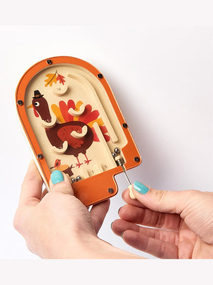  Wooden Pinball Forest Friends Game 3 Styles 45094