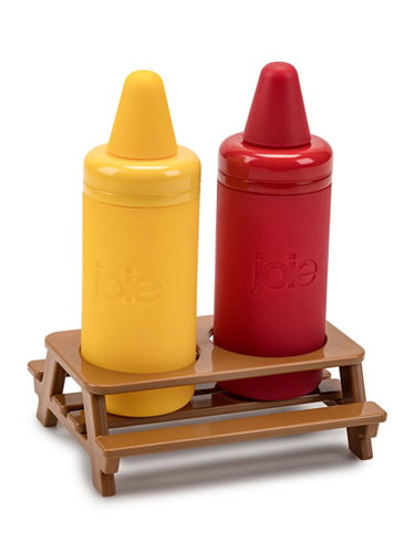 Condiment Set Picnic Table Mustard/Ketchup 2.5oz Squeeze Bottles&nbsp; 34834
